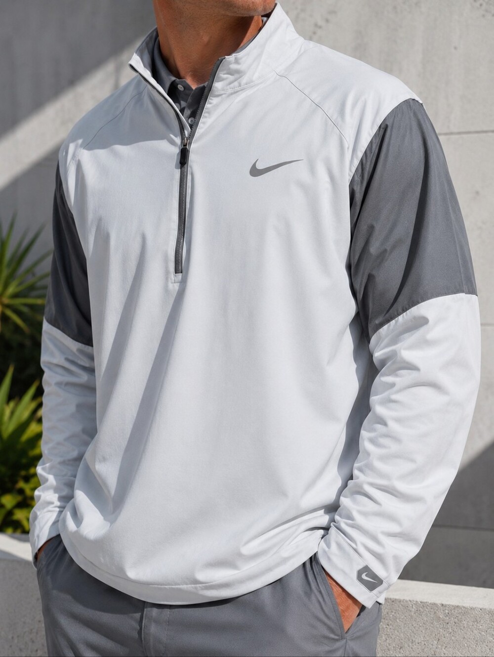 Nike Golf Storm-FIT Waterproof Windbreaker Pullover Jacket XL Premium Technical